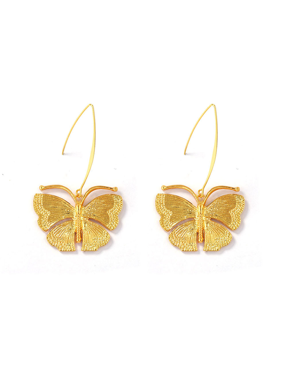 Vintage Butterfly Drop Earrings - DippedShop Wholesale - #8451