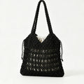 Casual Hand-Woven Shoulder Bag - DippedShop Wholesale - #6499