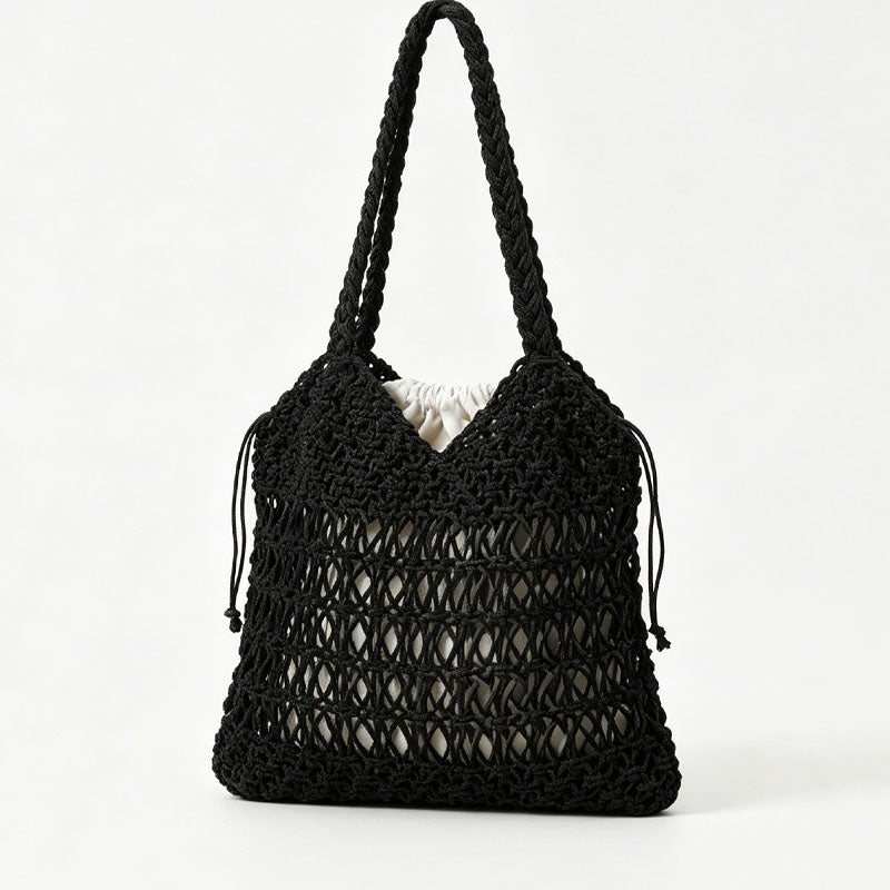 Casual Hand-Woven Shoulder Bag - DippedShop Wholesale - #6499