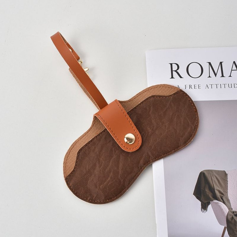 Leather Sunglasses Case - DippedShop Wholesale - #7795