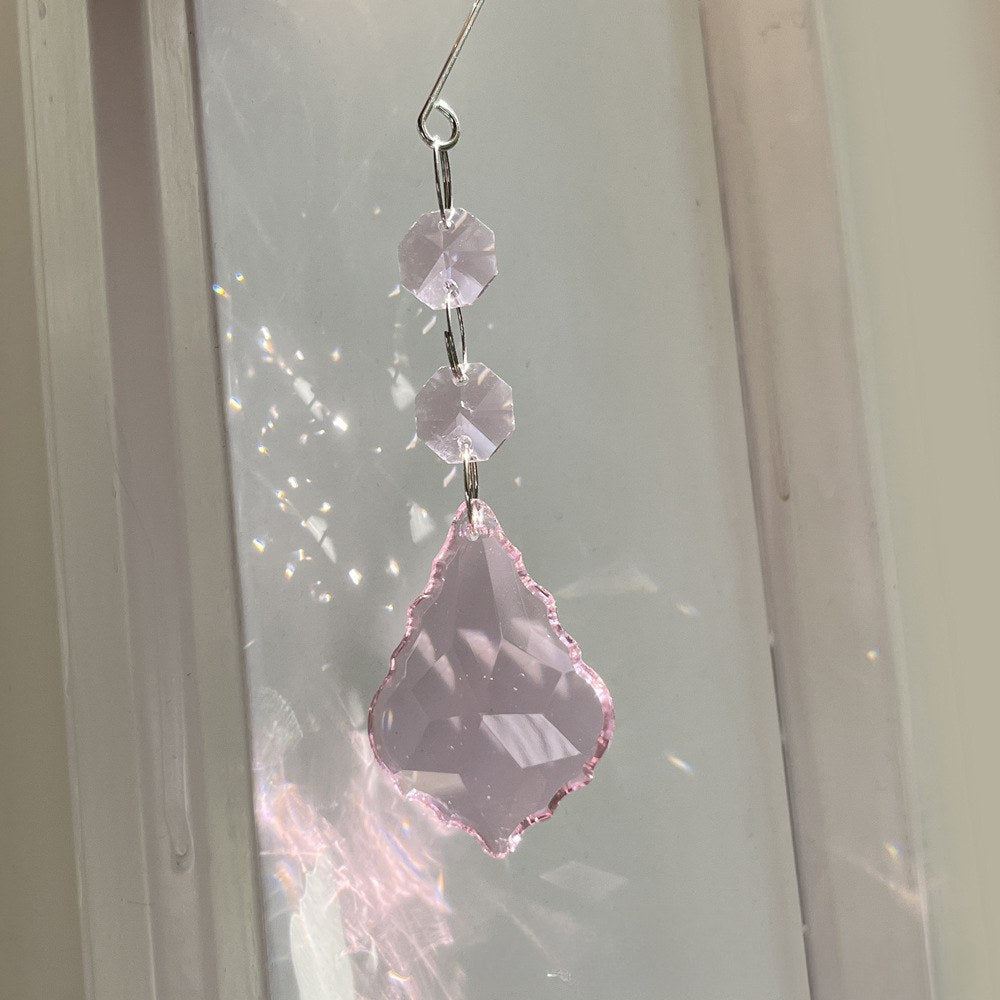 Leaf Crystal Pendant Suncatcher Hangings DP25A908