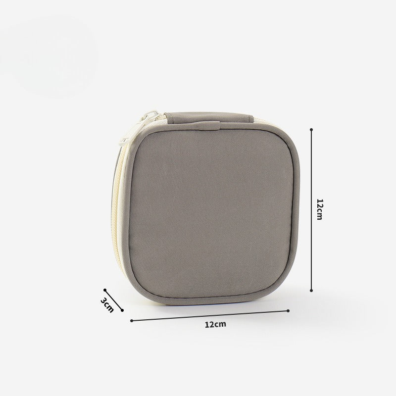 Cute Mini Oval Jewelry Organizer Bag 8CW6BOB300L