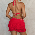 Lace String Tie Bikini Set - DippedShop Wholesale - #1923