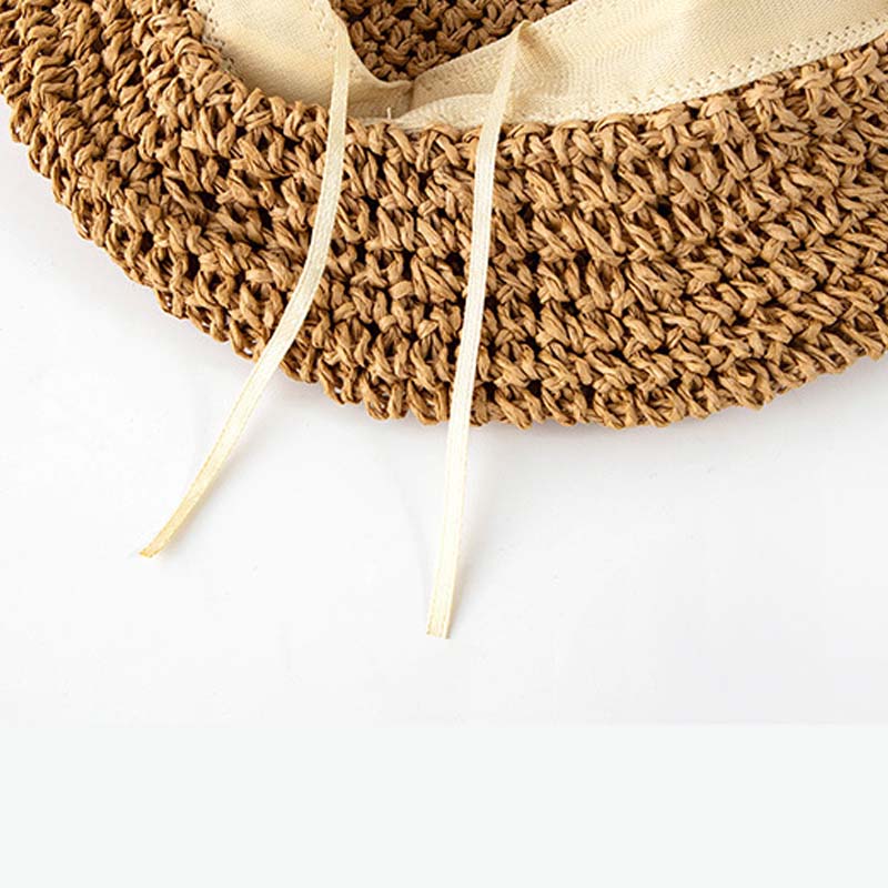 Vintage Artist Hnadmade Straw Beret Hat MK2CK6W6HAT64