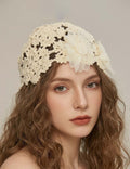 Elegant 3D-Florall Crochet Hollow Out Knit Beanie MK2CK6W6HAT68