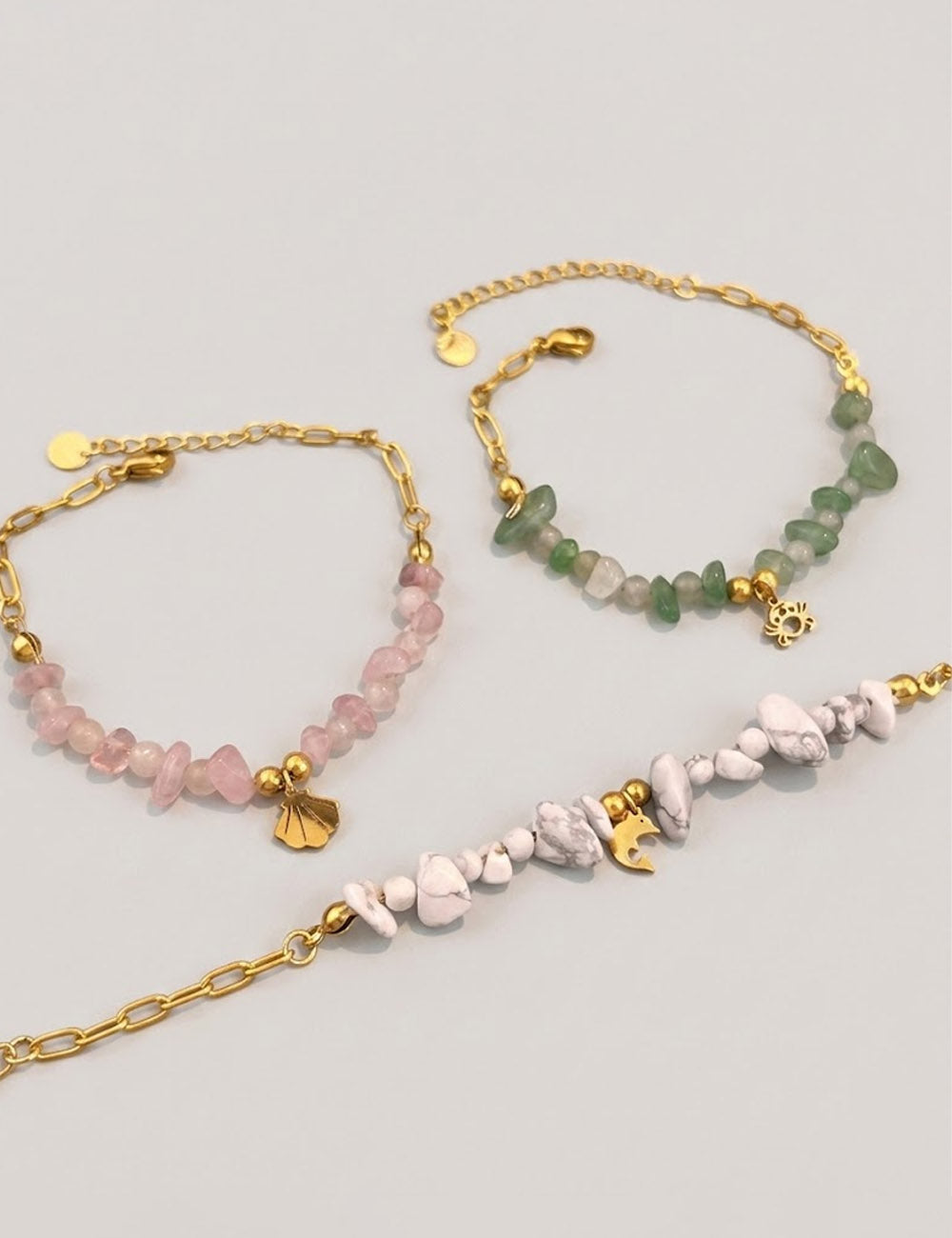 Fashion Crystal Natural Stone - DippedShop Wholesale - #5043