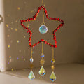 Star Crystal Suncatcher Pendant - DippedShop Wholesale - #7859