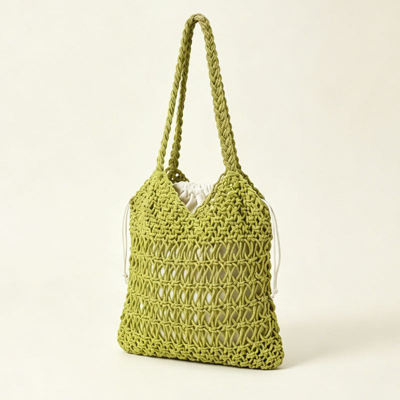 Casual Hand-Woven Shoulder Bag - DippedShop Wholesale - #0963