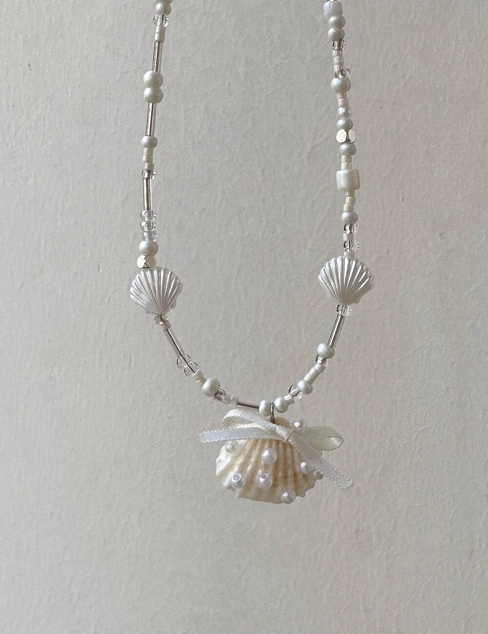 Summer Simple Shell Star Beaded Choker Necklace DP25D770