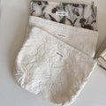 Flower Embroidered Cosmetic Bag - DippedShop Wholesale - #9603