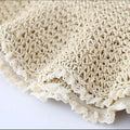 Elegant Lace Straw Bucket Hat - DippedShop Wholesale - #7587