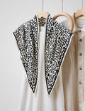 Leopard Silk Scarf - DippedShop Wholesale - #3267