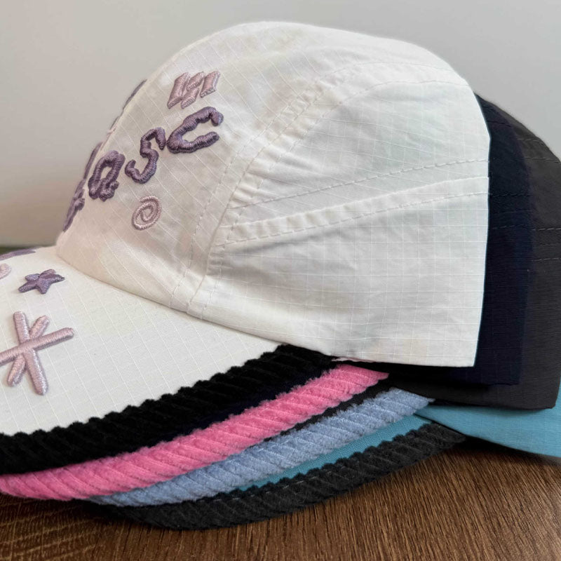 Star Embroidery Baseball Cap - DippedShop Wholesale - #8531