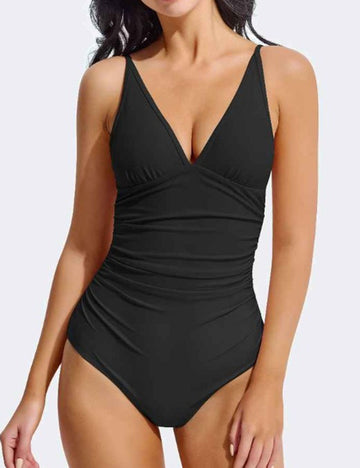Spaghetti Sleeveless One Piece Swimwear PG314