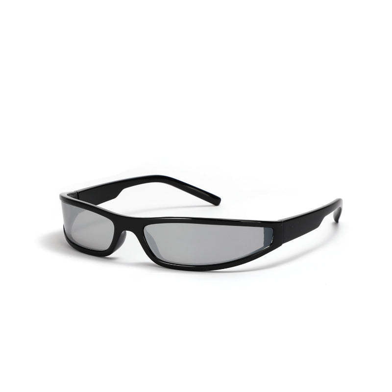 Street Futuristic Narrow Frame Sunglasses DP25B613