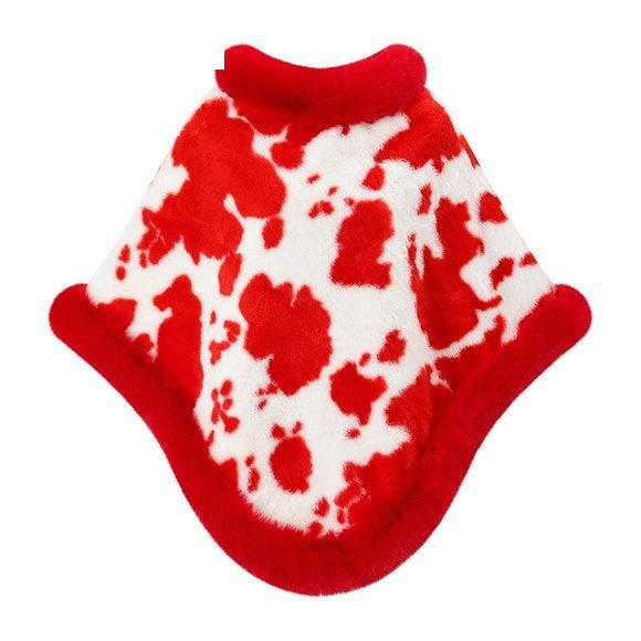 Faux Fur Poncho Cape - DippedShop Wholesale - #7235