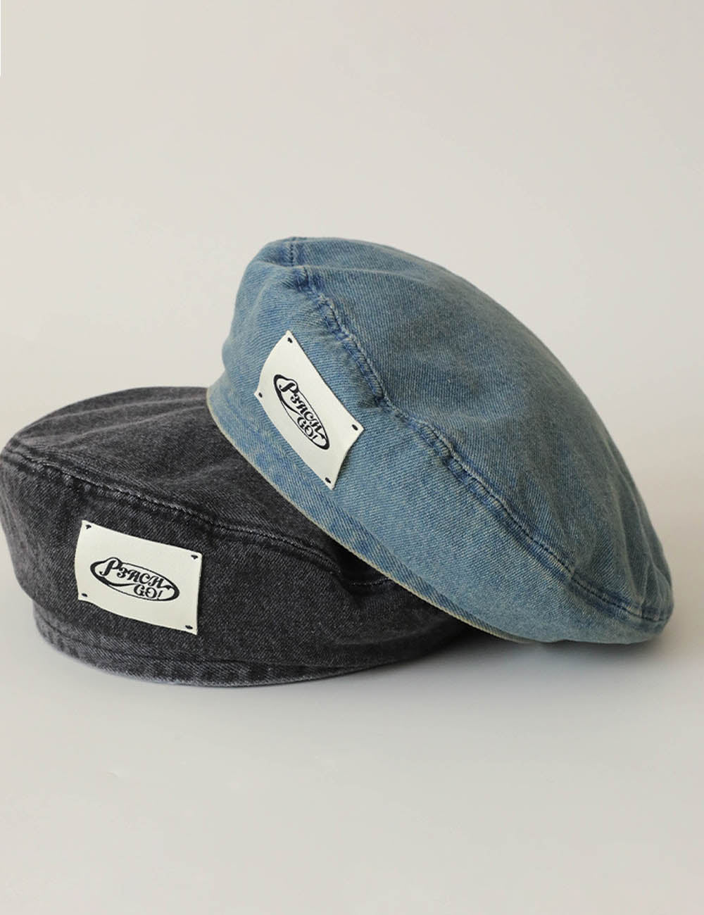 Trendy Denim Solid Color Beret Hat DP25E976