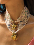 Lace Starfish Pendant Necklace - DippedShop Wholesale - #8659