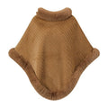 Faux Fur Poncho Cape - DippedShop Wholesale - #2771