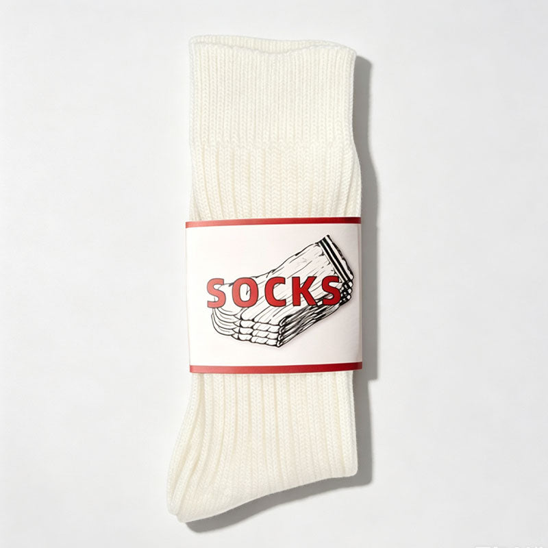 Color Block Cotton Crew Socks - DippedShop Wholesale - #1139