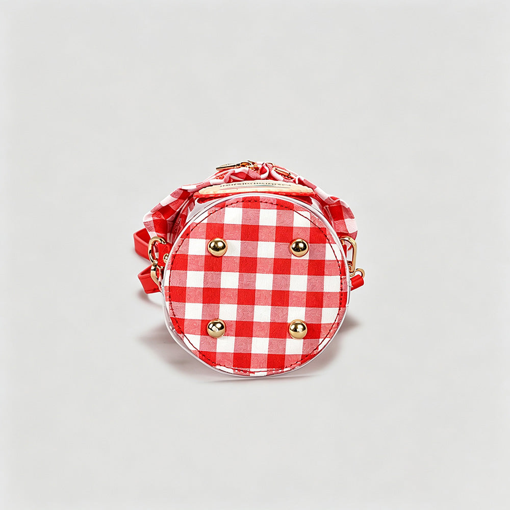 Cute Strawberry Jam Jar Shaped Crossbody Bag 6W10BBG2126