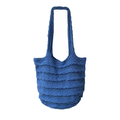 Cute Layered Ruffle Knitted Beach Tote Bag 6W10BBG1786