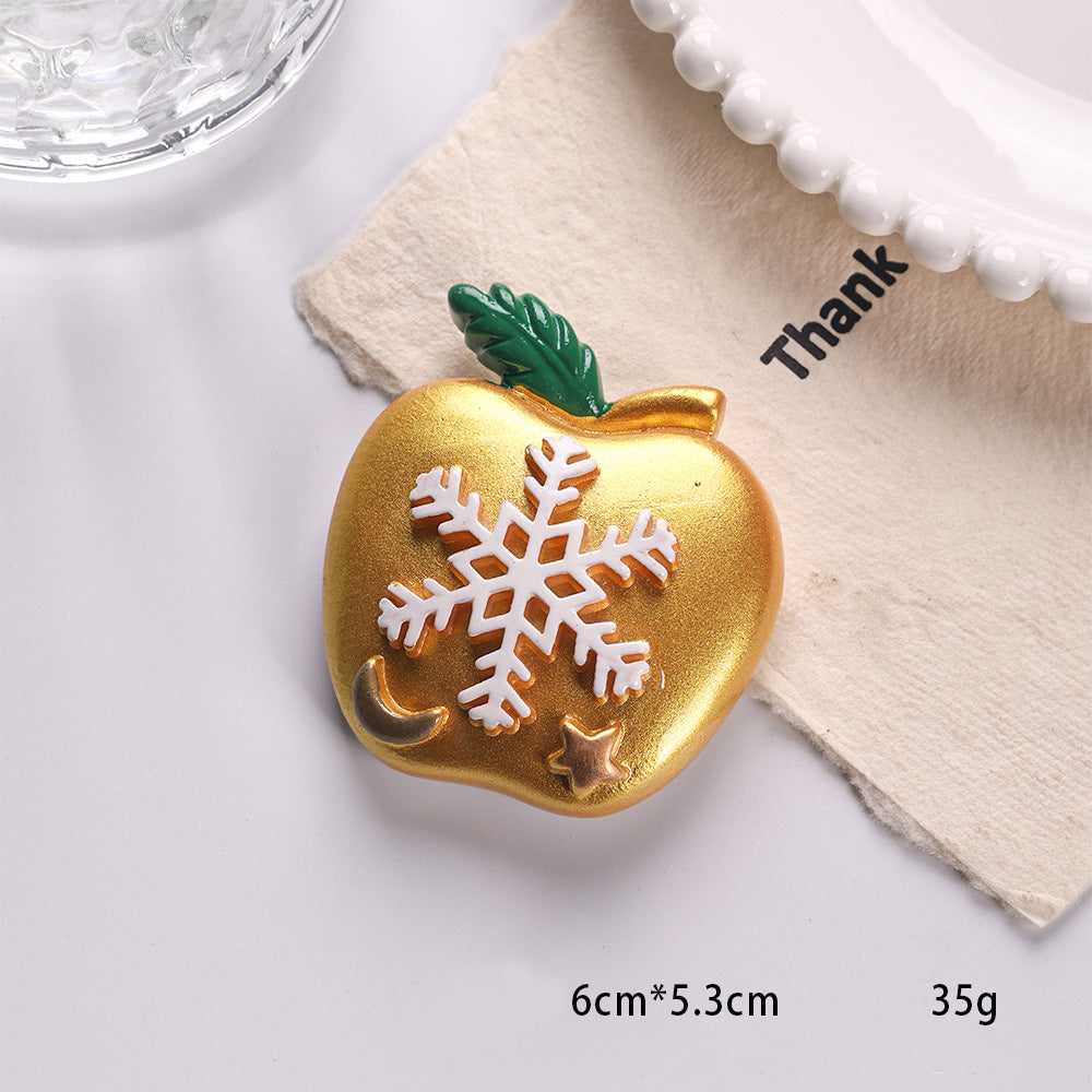 Christmas Snowman Christmas Tree Festive Magnet 6H7HBW567