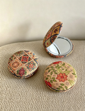 Vintage Butterfly Round Portable Makeup Mirror MK2PPFN6CT5MR53