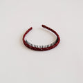 Simple Polka Dot Non-Slip Headband with Teeth 6W6HBD369