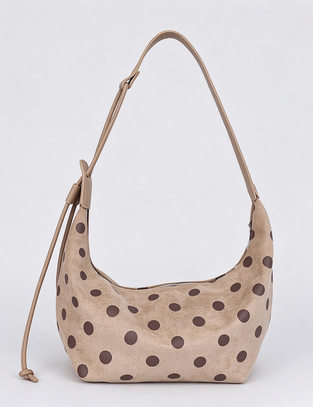 Trendy Crescent Polka Dot Commuter Tote Bag 6W10BBG2472