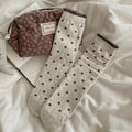 Polka Dot Ruffled Crew Socks - DippedShop Wholesale - #7123