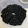Chic Polka Dots Print Ruffled Hair Scrunchies 6W6HSR361