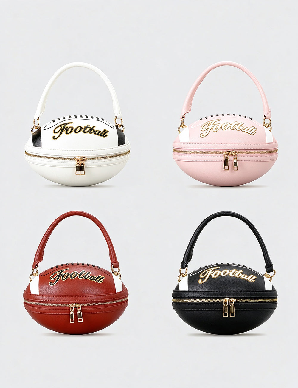 Football Shaped Handbag - DippedShop Wholesale - #4371