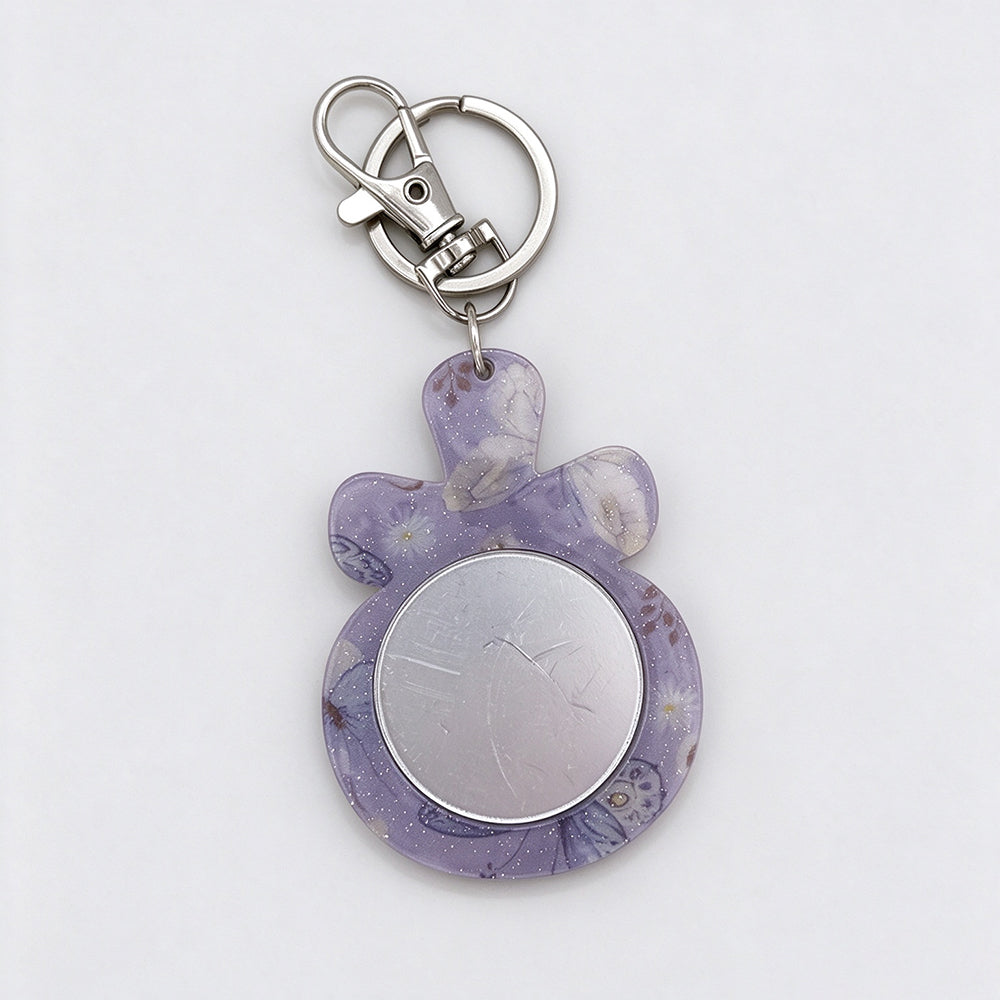 Tredny Flower Shape Portable Mirror Bag Charm 6W10BBC861