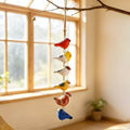 Creative Wooden Bird Hanging Wind Chime 6H7HLS220