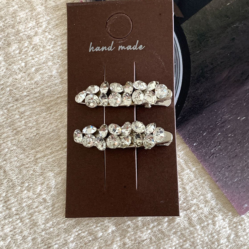 Rhinestone Hair Clips - DippedShop Wholesale - #0579