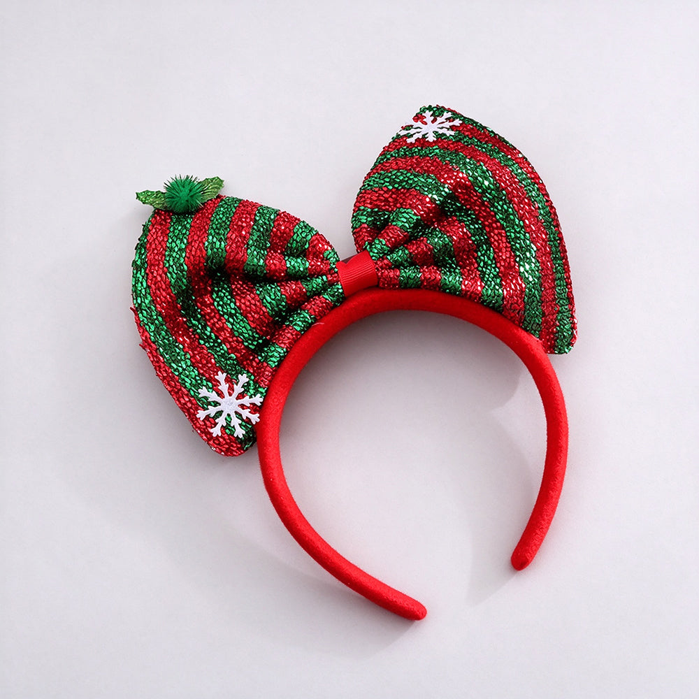Glitter Sequin Bow Headband - DippedShop Wholesale - #6211