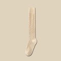 Cable Knit Calf Socks - DippedShop Wholesale - #3123