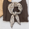 Retro Color Block Paisley Print Triangle Scarf 6W6NSC224