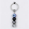 Natural Stone Crystal Keychain - DippedShop Wholesale - #8083