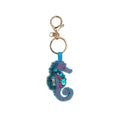 Stylish Beaded Sequin Crab Pendant Bag Charm 6W10BBC813