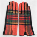 Color Contrast Plaid Touch Screen - DippedShop Wholesale - #1539