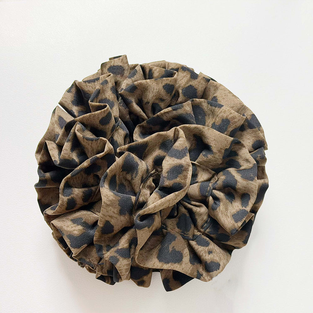 Sweet Floral Print Hydrangea Style Elastic Scrunchies 6W6HSR487