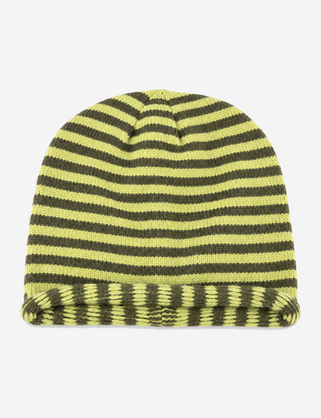 Trendy Striped Color Contrast Knit Beanie 6W6HAT647