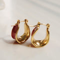 Irregular Hoop Earrings - DippedShop Wholesale - #2083