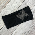 Stylish Floral Rhinestones Elastic Wide Headband 6W6HBD410