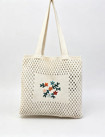 Crochet Floral Shoulder Bags - DippedShop Wholesale - #2867