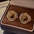 Geometric Stud Earrings - DippedShop Wholesale - #5043