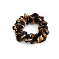 Vintage Leopard Print Ruffled Elastic Scrunchies 6W6HSR321
