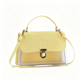 Stylish Clear Jelly Square Handbag Crossbody Bag 6W10BBG2113
